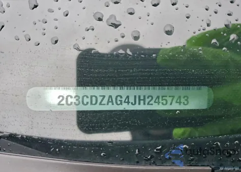 2018 Dodge Challenger Sxt z USA, uszkodzony, nr VIN 2C3CDZAG4JH245743